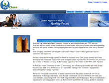 Tablet Screenshot of proclassindia.com